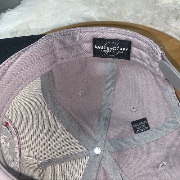 Sauce Hockey Trucker Hat Cap Mesh Snapback Gretzky Hockey School *Signed* - Picture 6 of 6